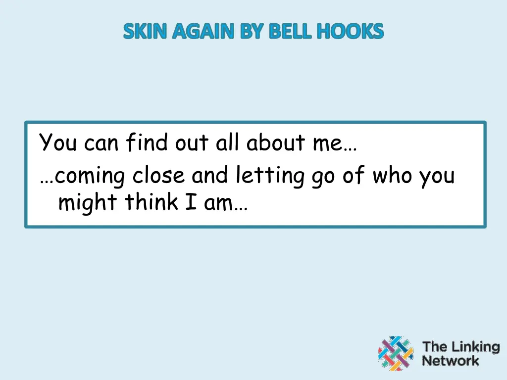 skin again by bell hooks 1
