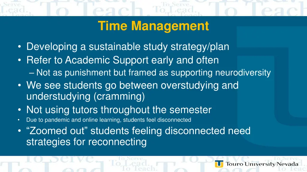 time management