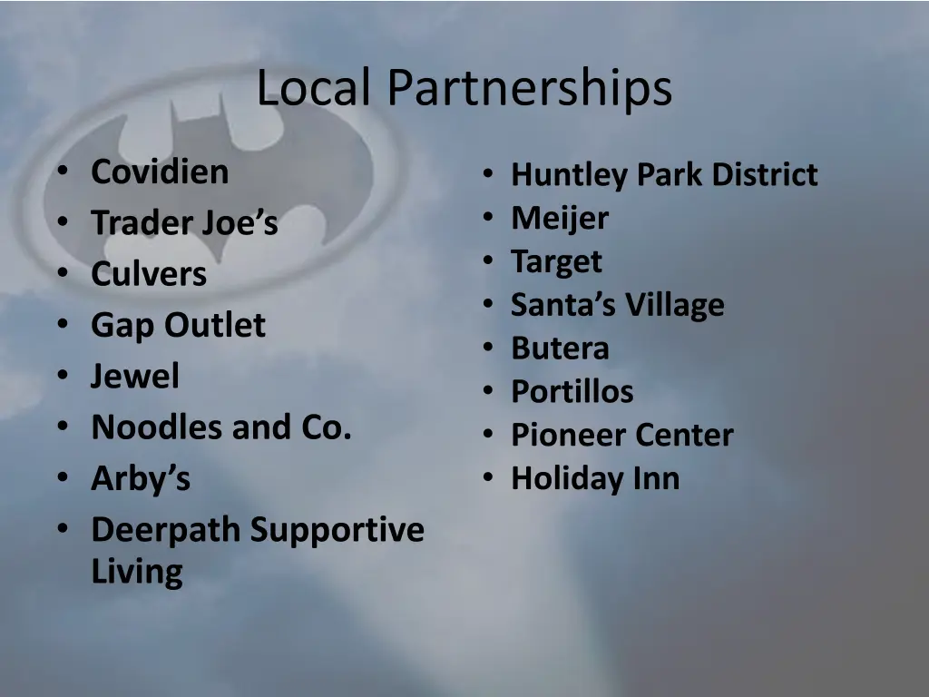 local partnerships