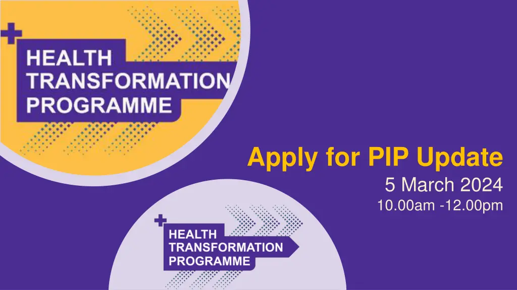 apply for pip update