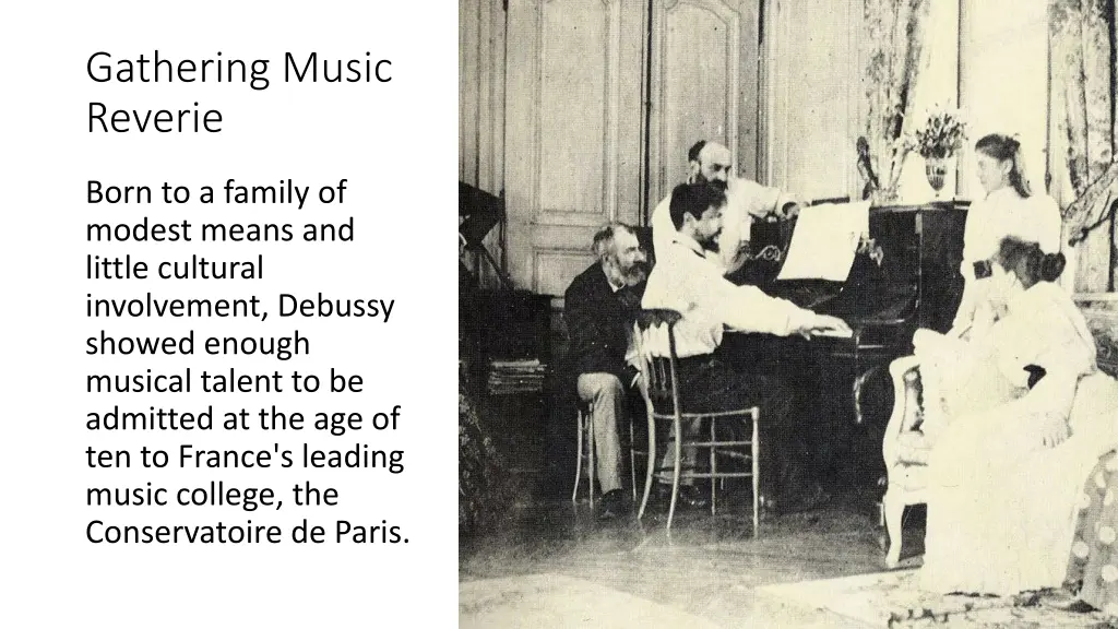 gathering music reverie