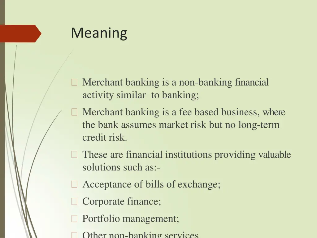 meaning