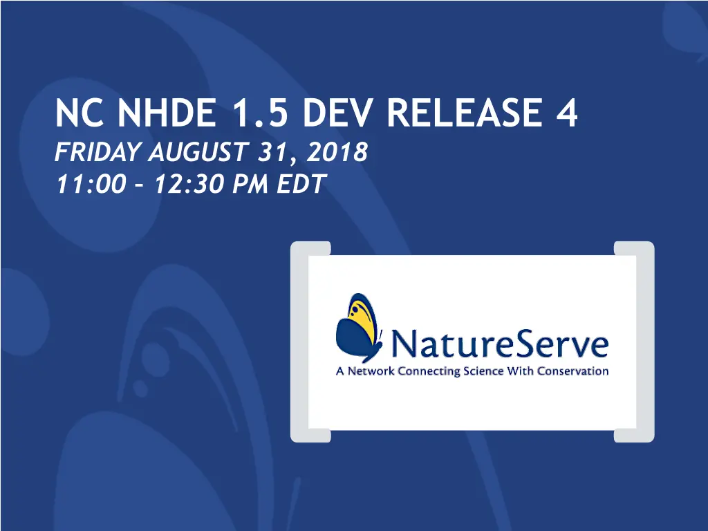 nc nhde 1 5 dev release 4 friday august 31 2018