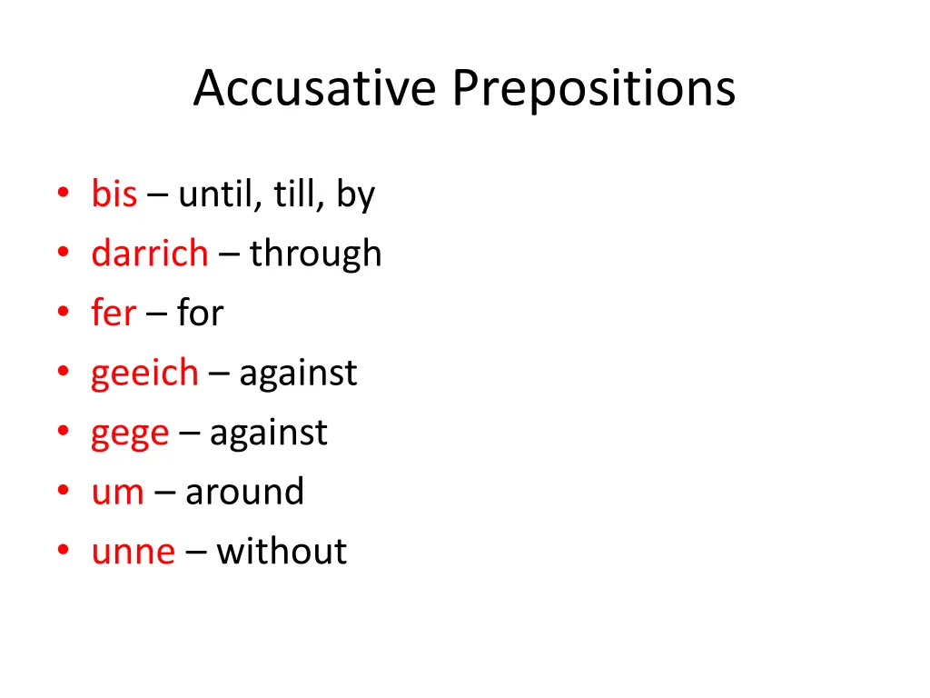accusative prepositions 1