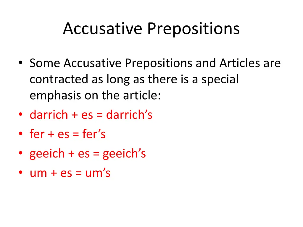 accusative prepositions 3