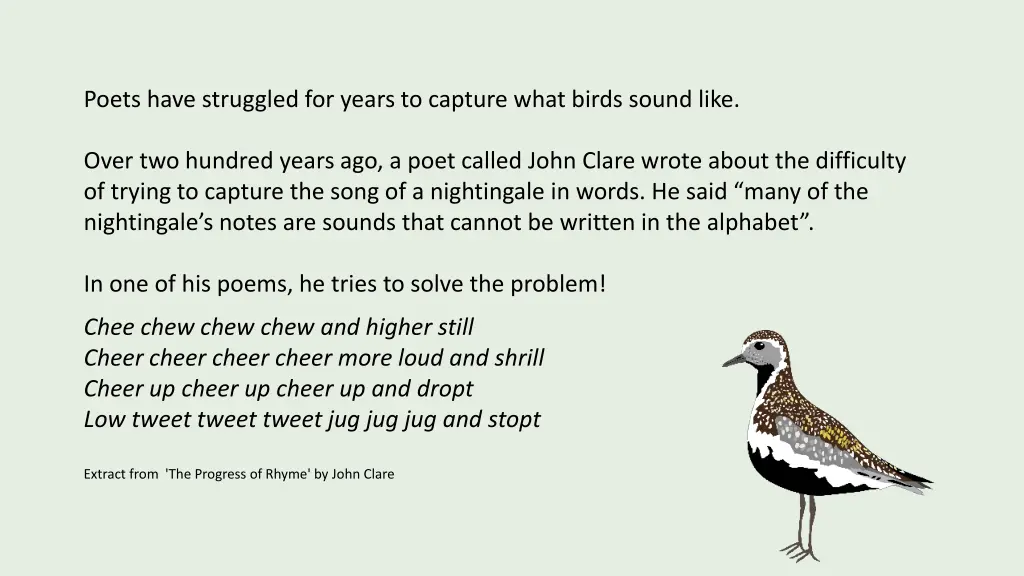 poets have struggled for years to capture what
