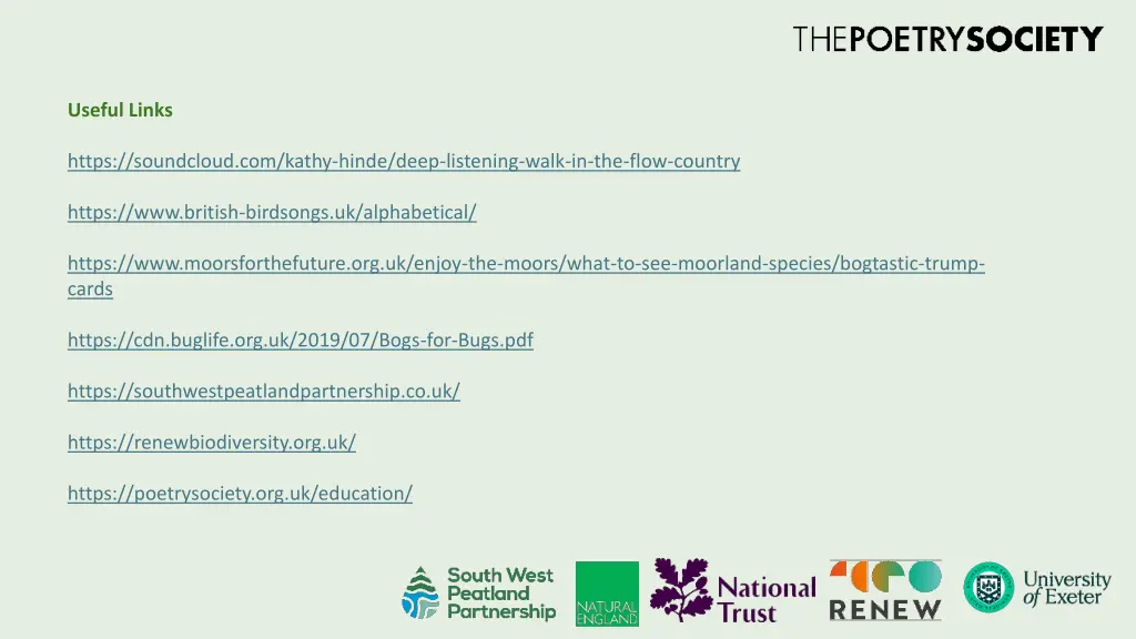 useful links