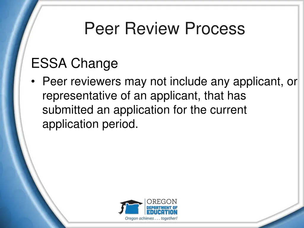 peer review process
