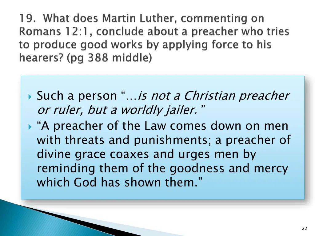 such a person is not a christian preacher