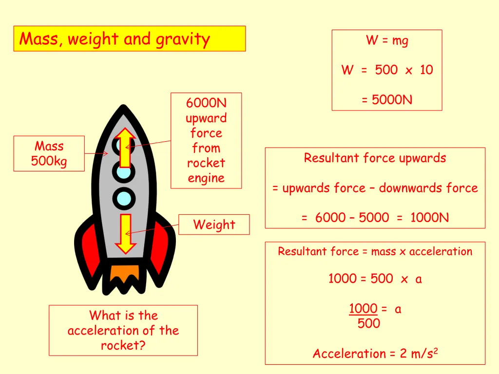 mass weight and gravity 17