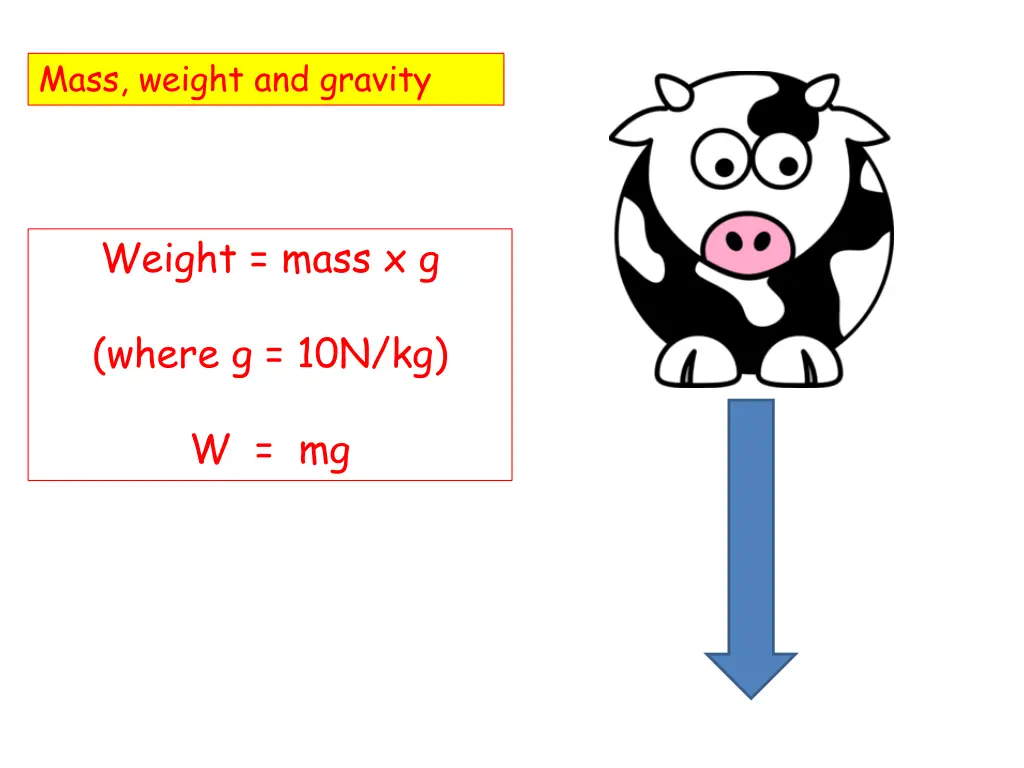 mass weight and gravity 5
