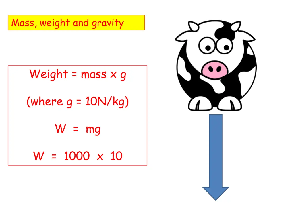 mass weight and gravity 6