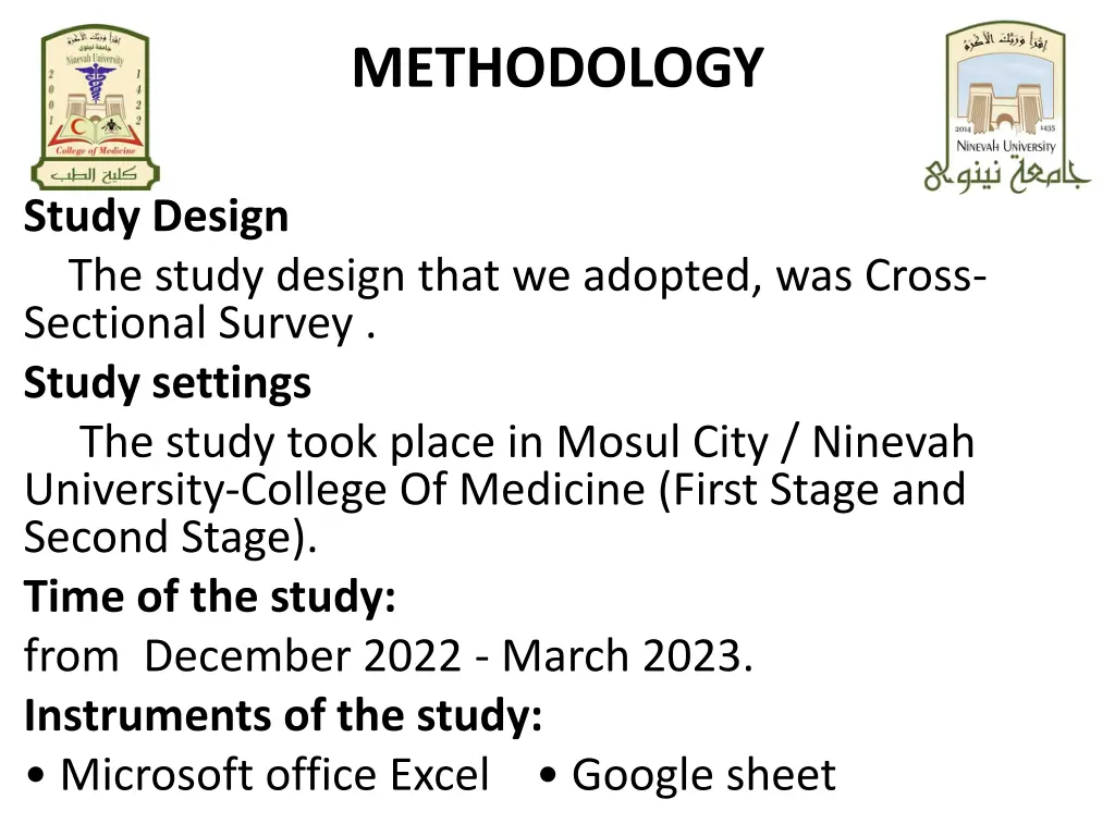 methodology
