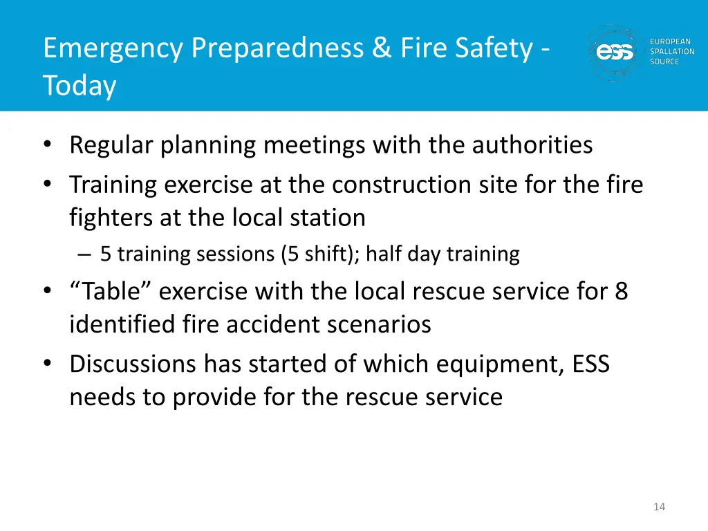 emergency preparedness fire safety today