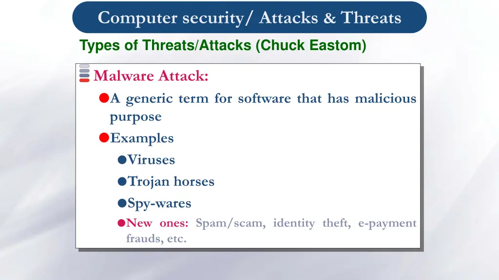 computer security attacks threats 2
