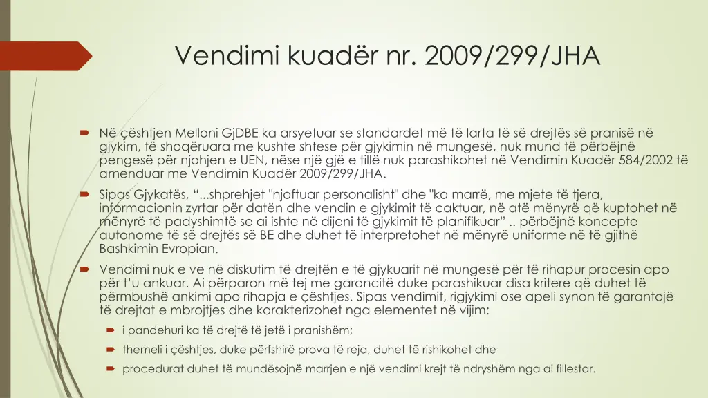 vendimi kuad r nr 2009 299 jha 2