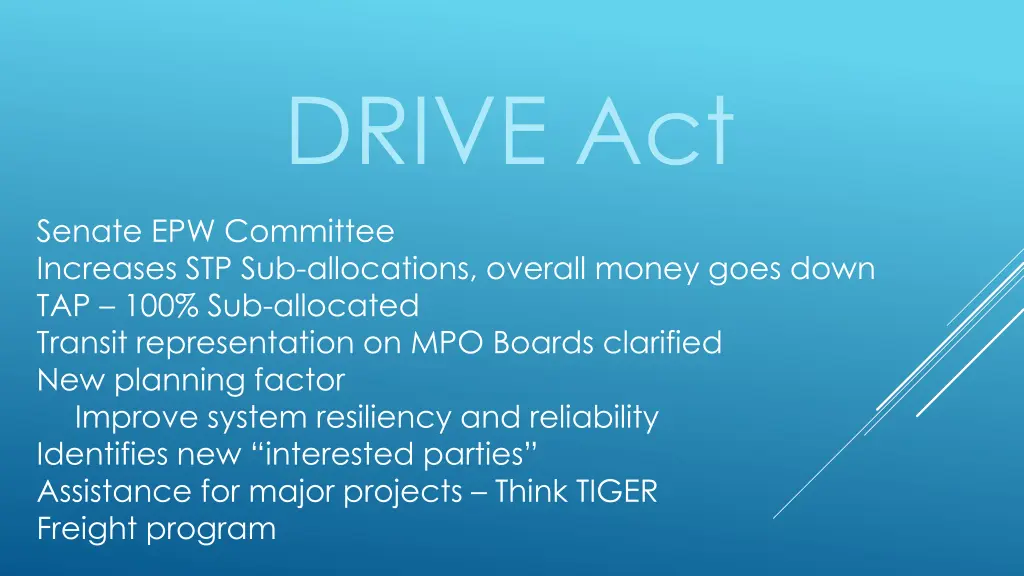 drive act