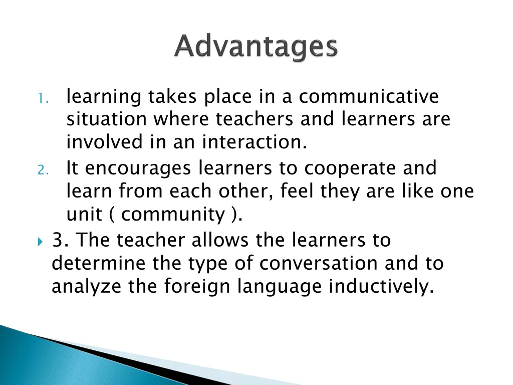 1 learning takes place in a communicative
