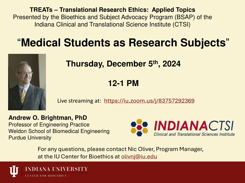 treats translational research ethics applied