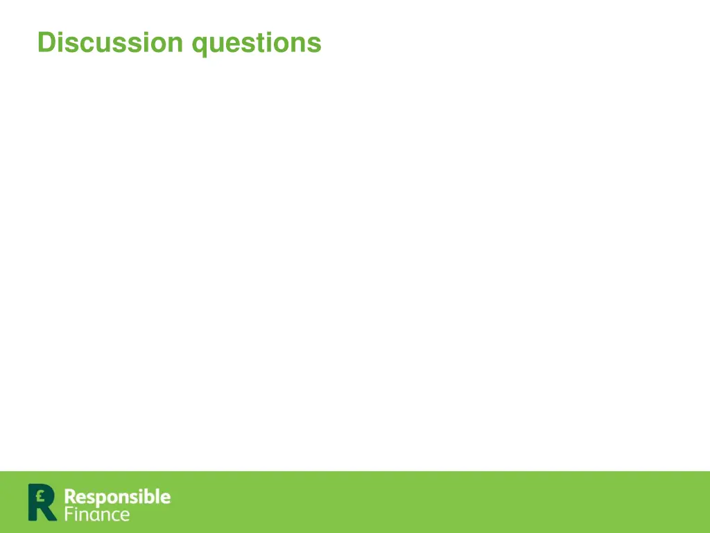 discussion questions