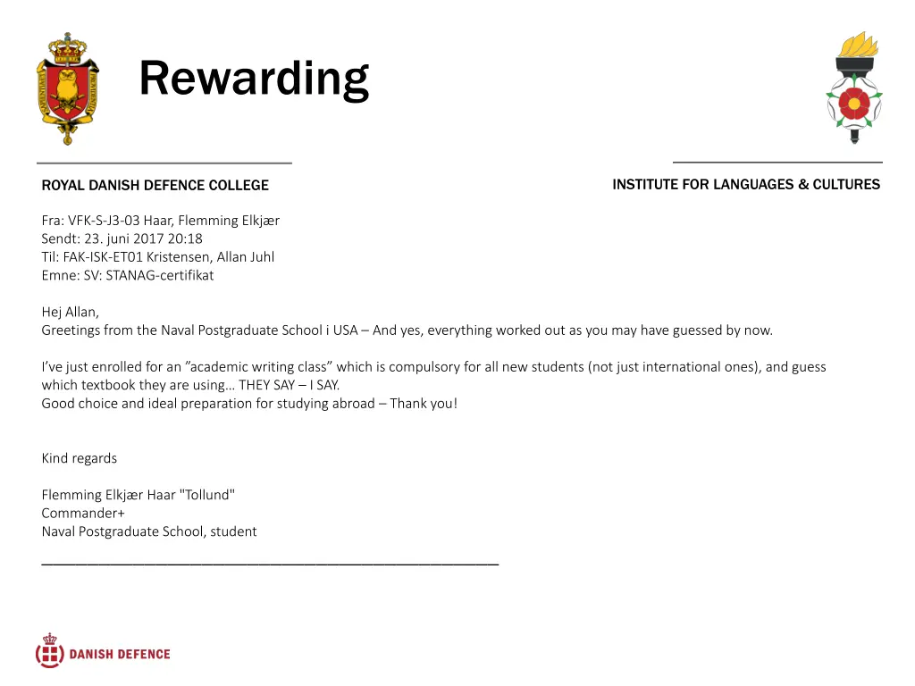 rewarding