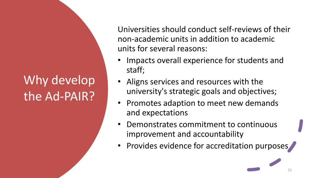 universities should conduct self reviews of their
