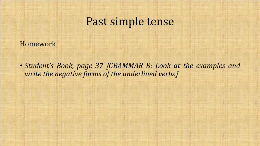 past simple tense 6