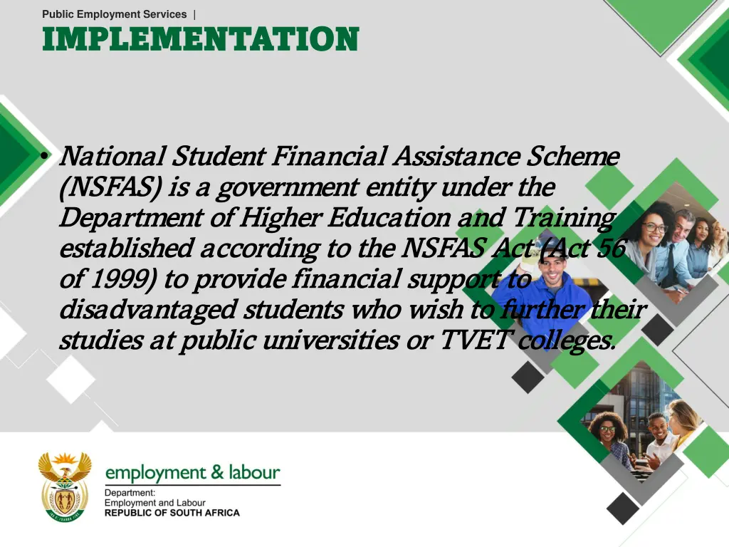 public employment services 3