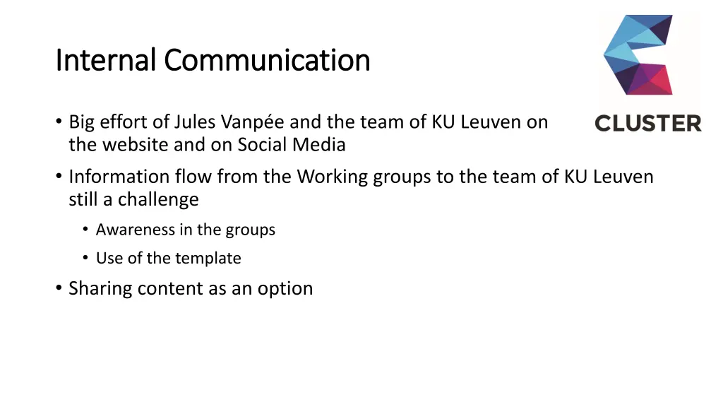 internal communication internal communication