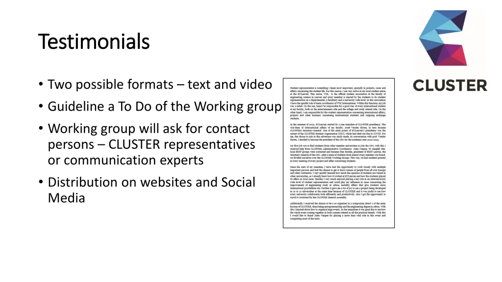 testimonials testimonials