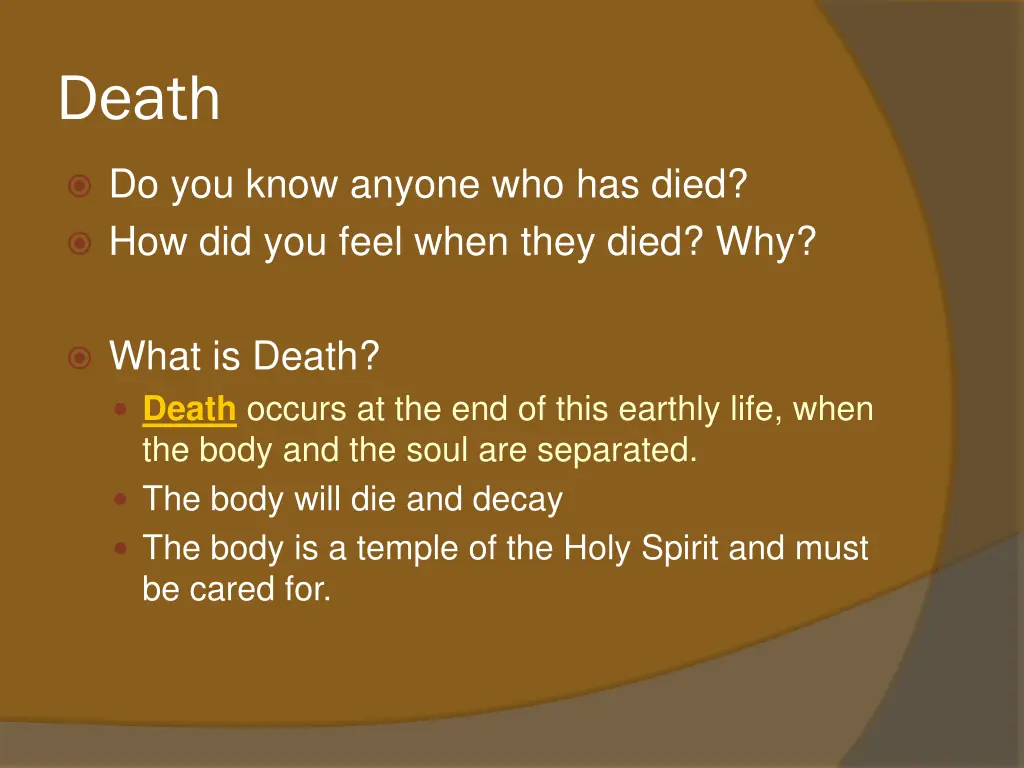 death