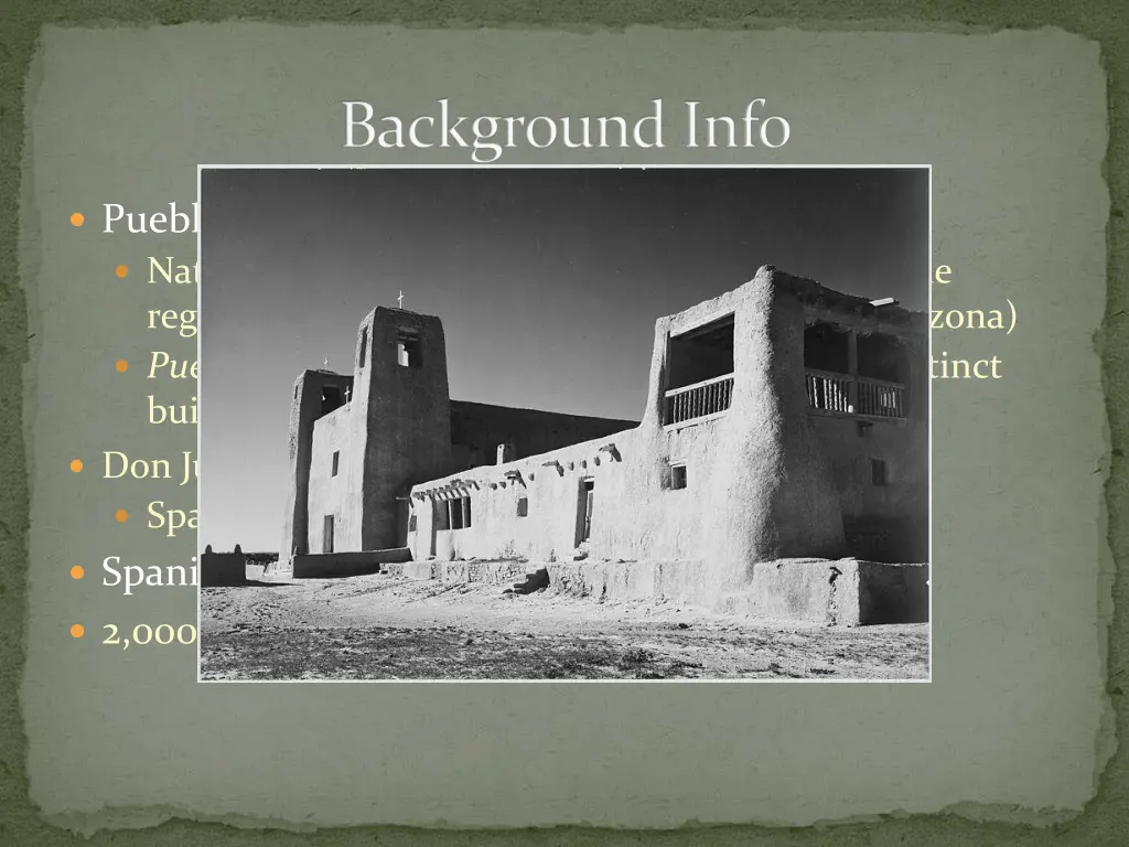 background info