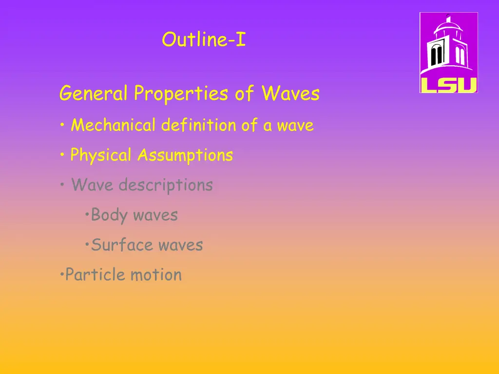 outline i 1