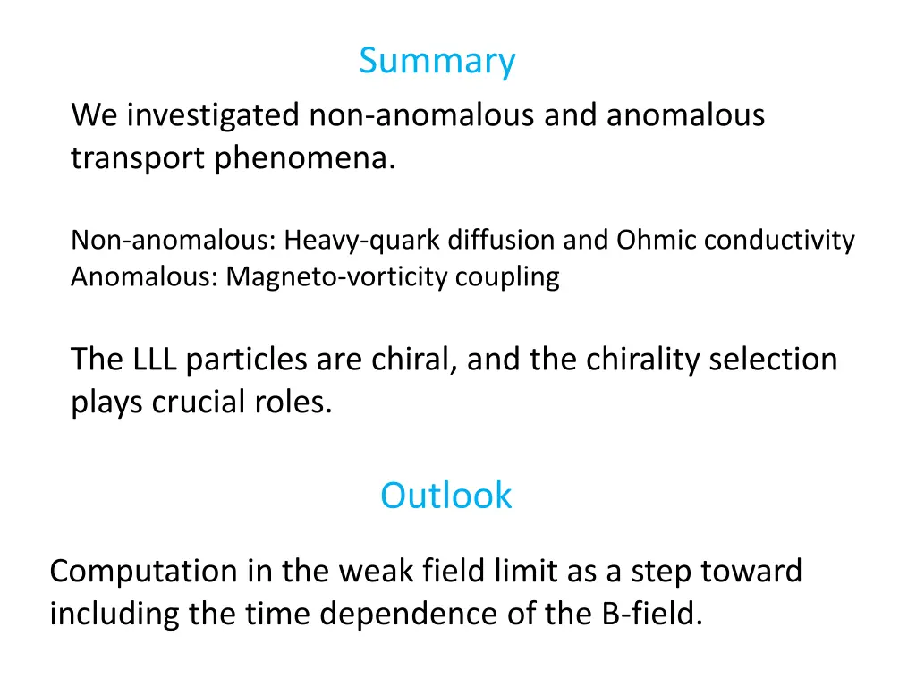 summary