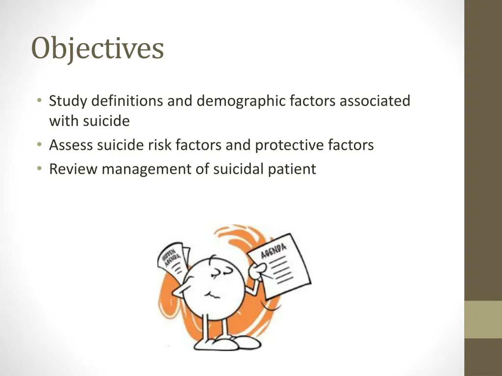 objectives