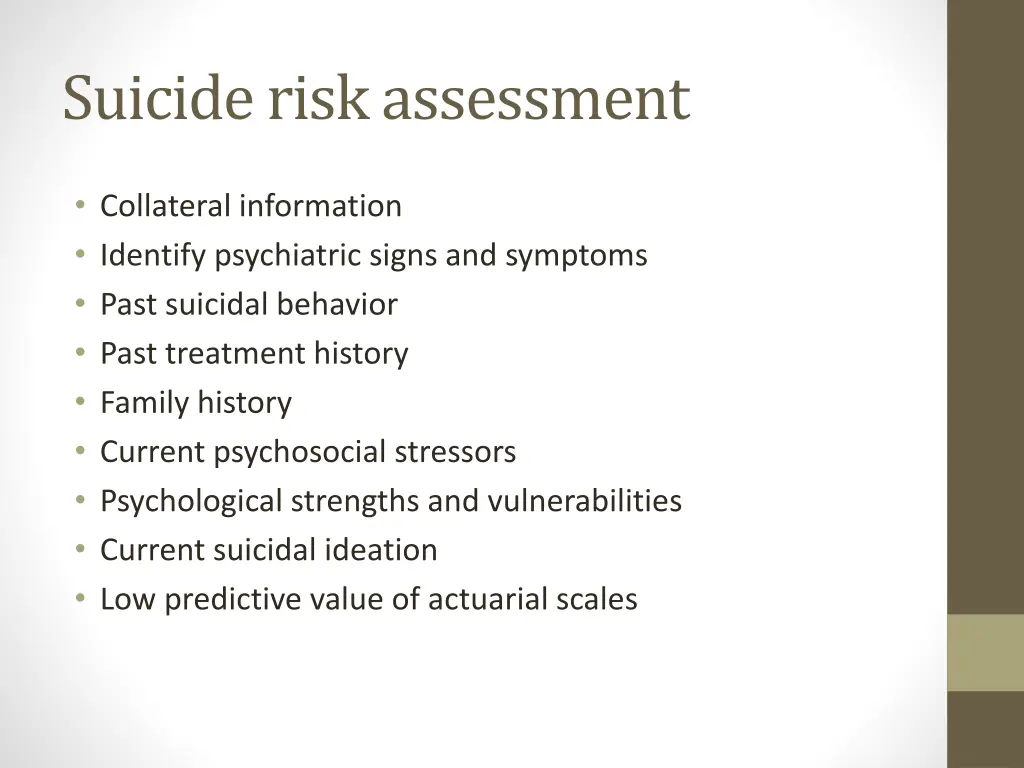 suicide risk assessment 1