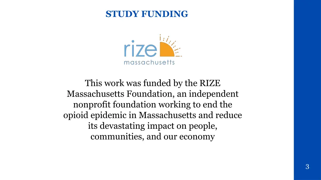 study funding