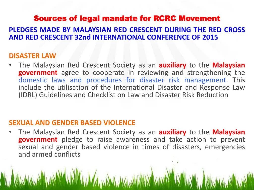 sources of legal mandate for rcrc movement 3