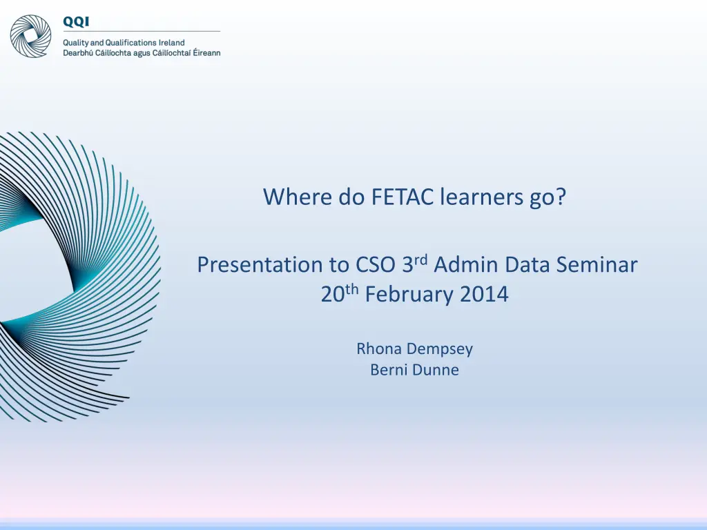 where do fetac learners go
