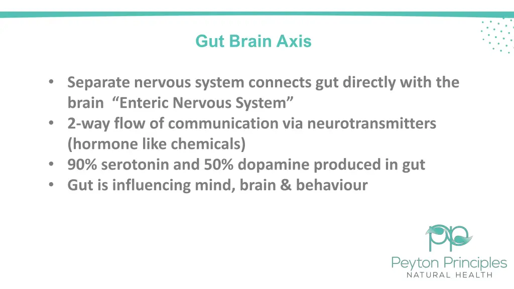 gut brain axis