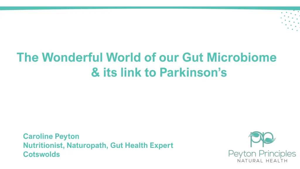 the wonderful world of our gut microbiome