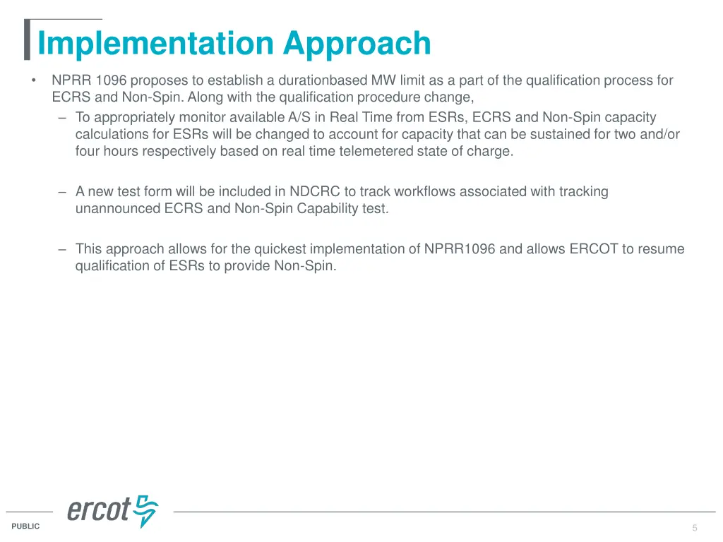 implementation approach