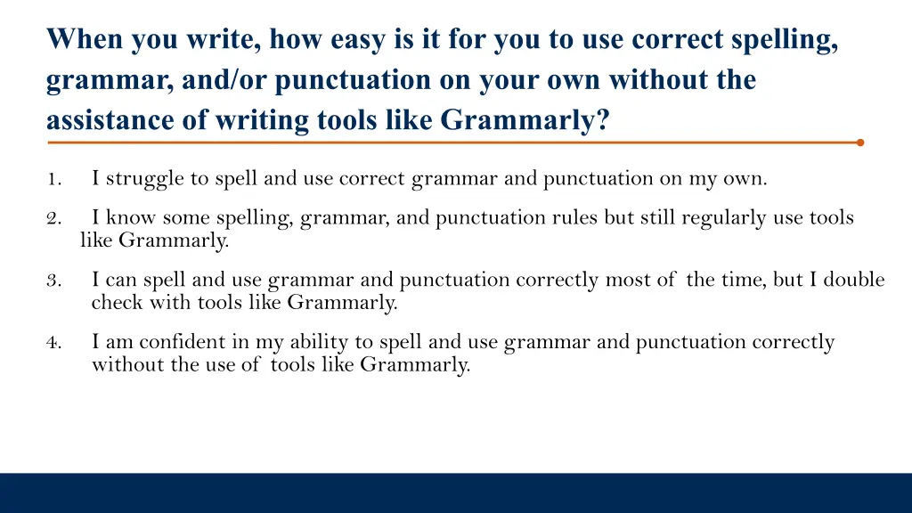 when you write how easy