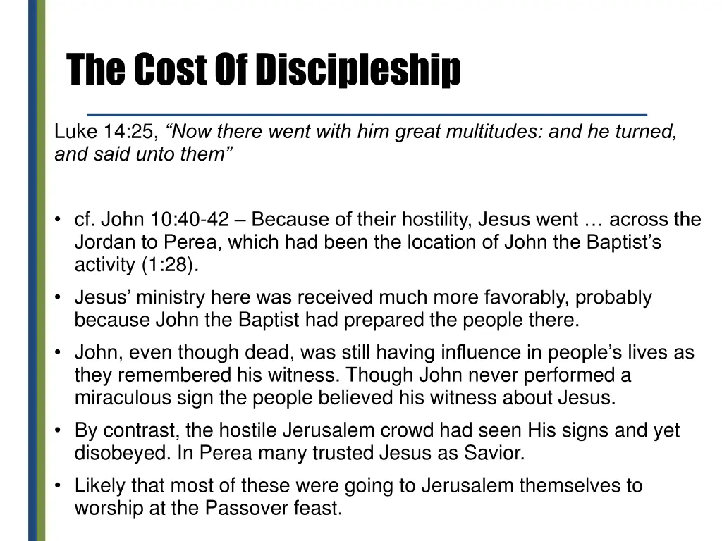 the cost of discipleship
