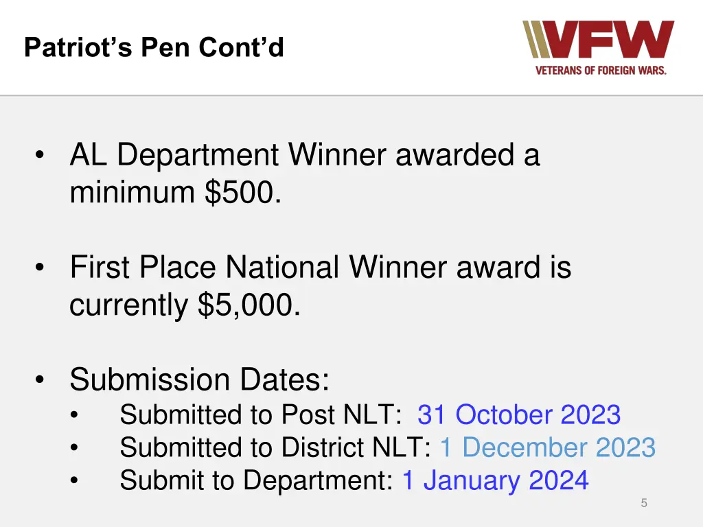 patriot s pen cont d