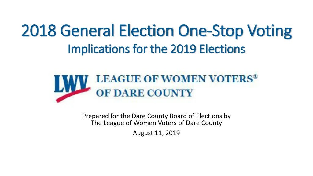 2018 general election one 2018 general election