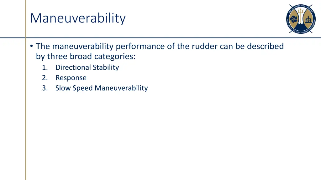 maneuverability 1
