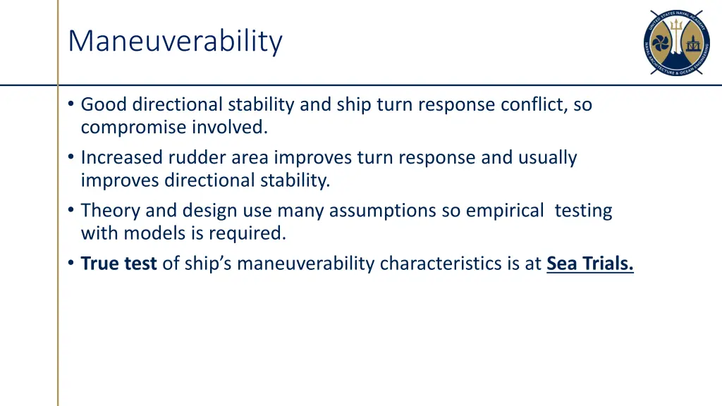 maneuverability 2
