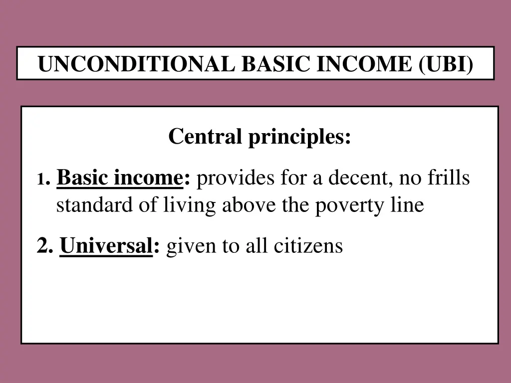 unconditional basic income ubi 2