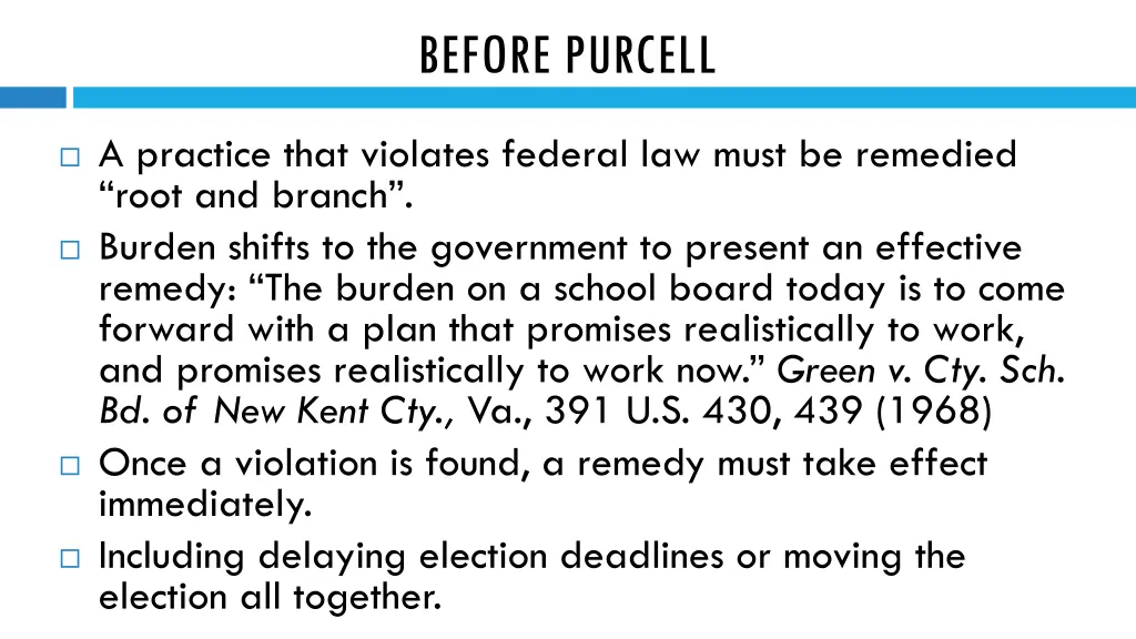 before purcell